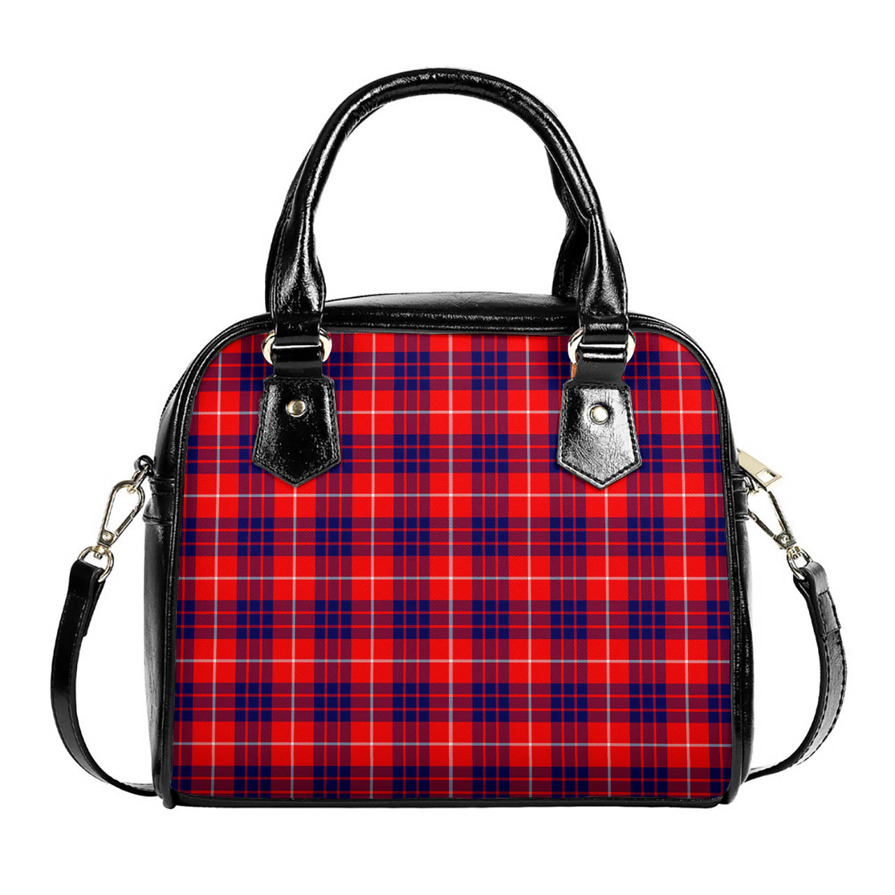 Hamilton Modern Tartan Shoulder Handbags One Size 6*25*22 cm - Tartanvibesclothing