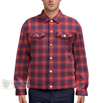 Hamilton Modern Tartan Unisex Lapel Cotton Jacket