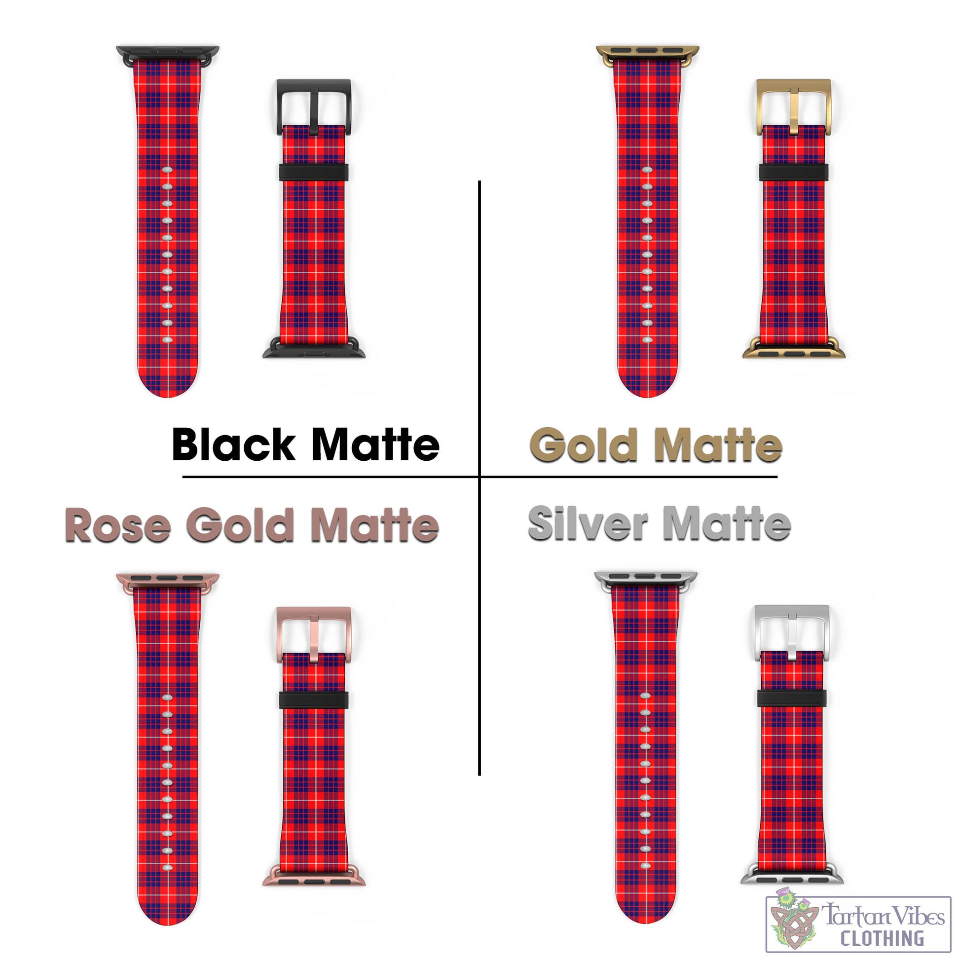 Tartan Vibes Clothing Hamilton Modern Tartan Watch Band