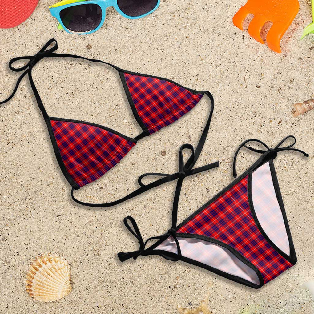 Hamilton Modern Tartan Bikini Swimsuit - Tartan Vibes Clothing