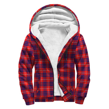 Hamilton Modern Tartan Sherpa Hoodie