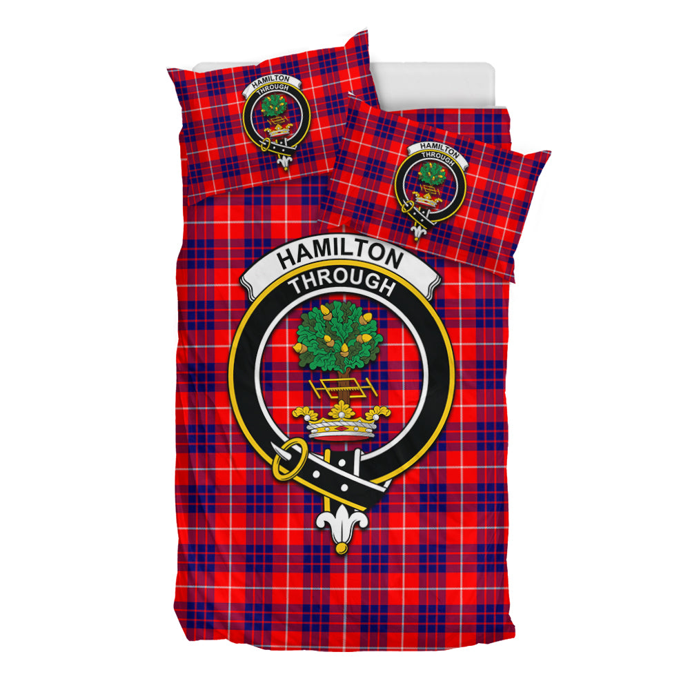 hamilton-modern-tartan-bedding-set-with-family-crest