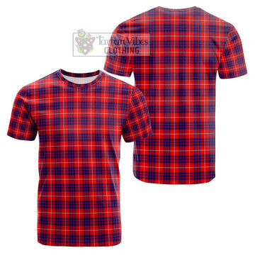 Hamilton Modern Tartan Cotton T-Shirt