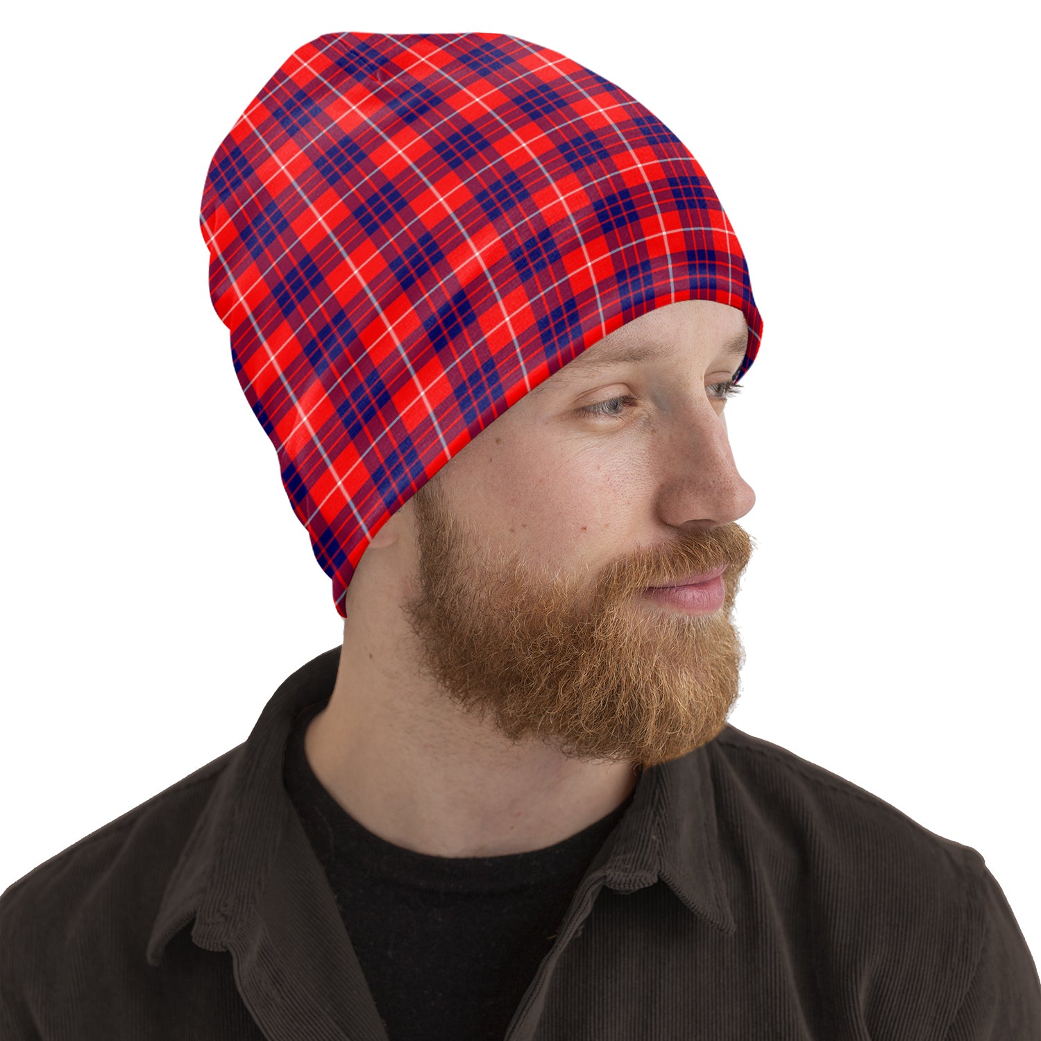 Hamilton Modern Tartan Beanies Hat - Tartan Vibes Clothing