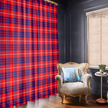 Hamilton Modern Tartan Window Curtain