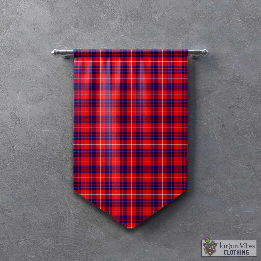 Tartan Vibes Clothing Hamilton Modern Tartan Gonfalon, Tartan Banner