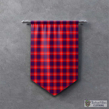 Hamilton Modern Tartan Gonfalon, Tartan Banner