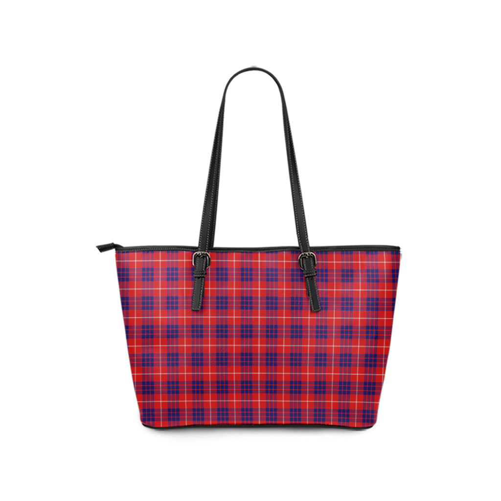 hamilton-modern-tartan-leather-tote-bag