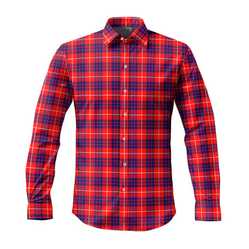 Hamilton Modern Tartan Long Sleeve Button Up Shirt