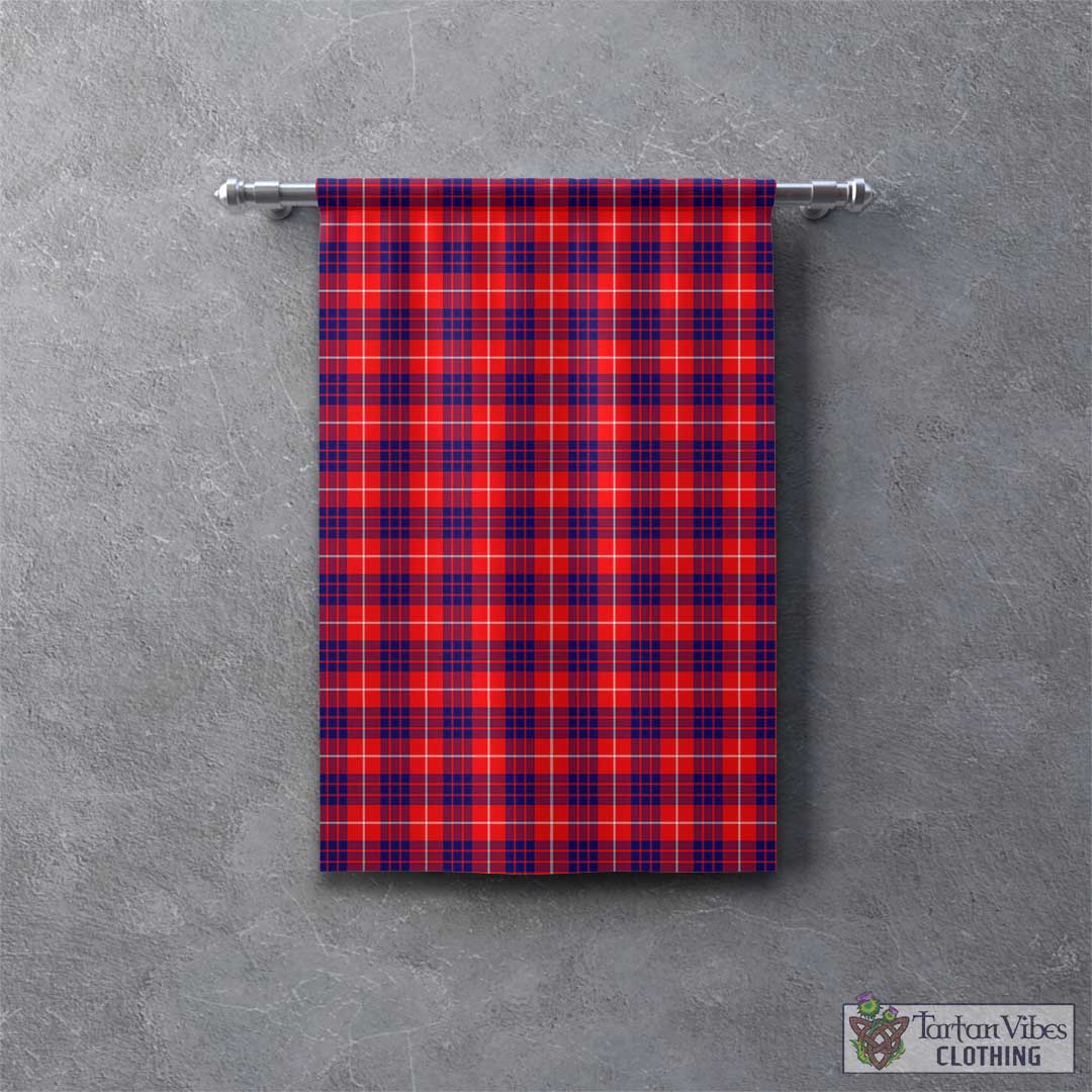 Tartan Vibes Clothing Hamilton Modern Tartan Gonfalon, Tartan Banner