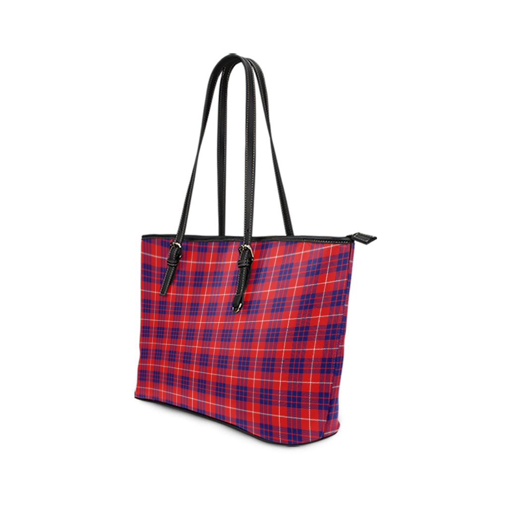 hamilton-modern-tartan-leather-tote-bag