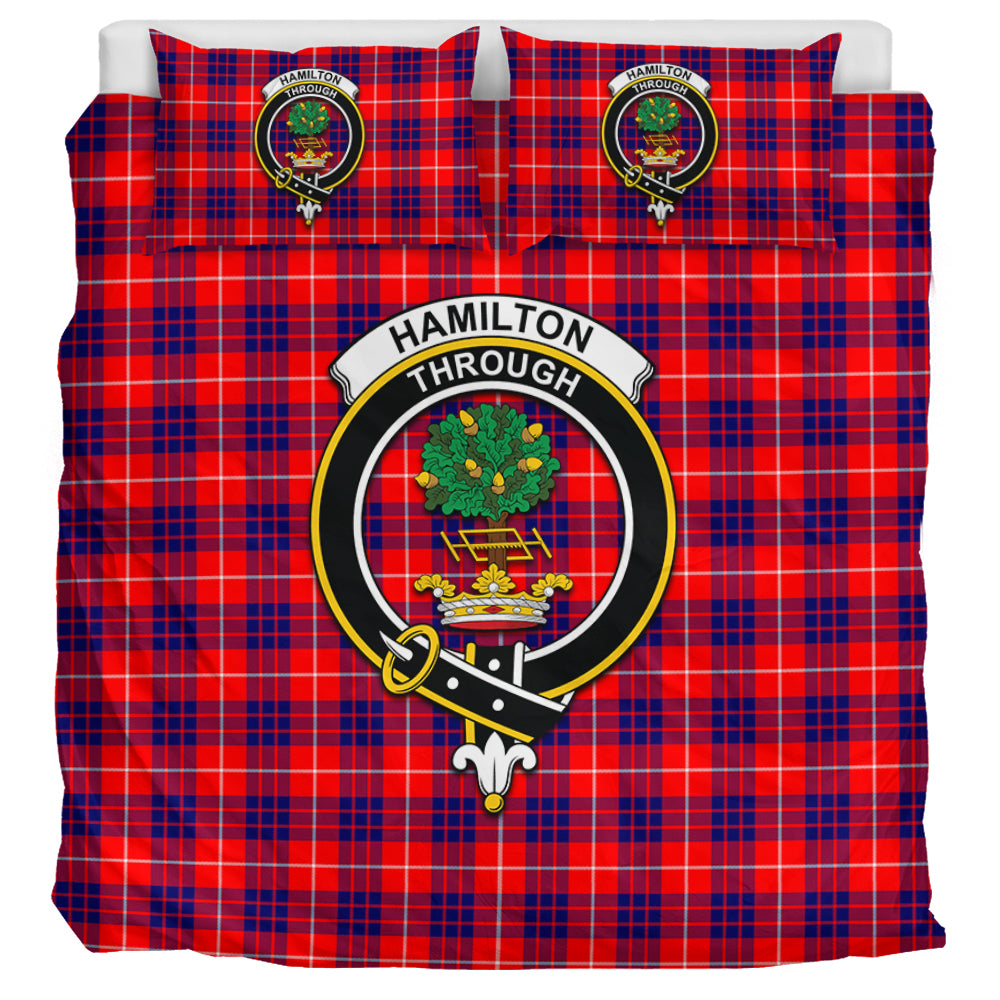 hamilton-modern-tartan-bedding-set-with-family-crest