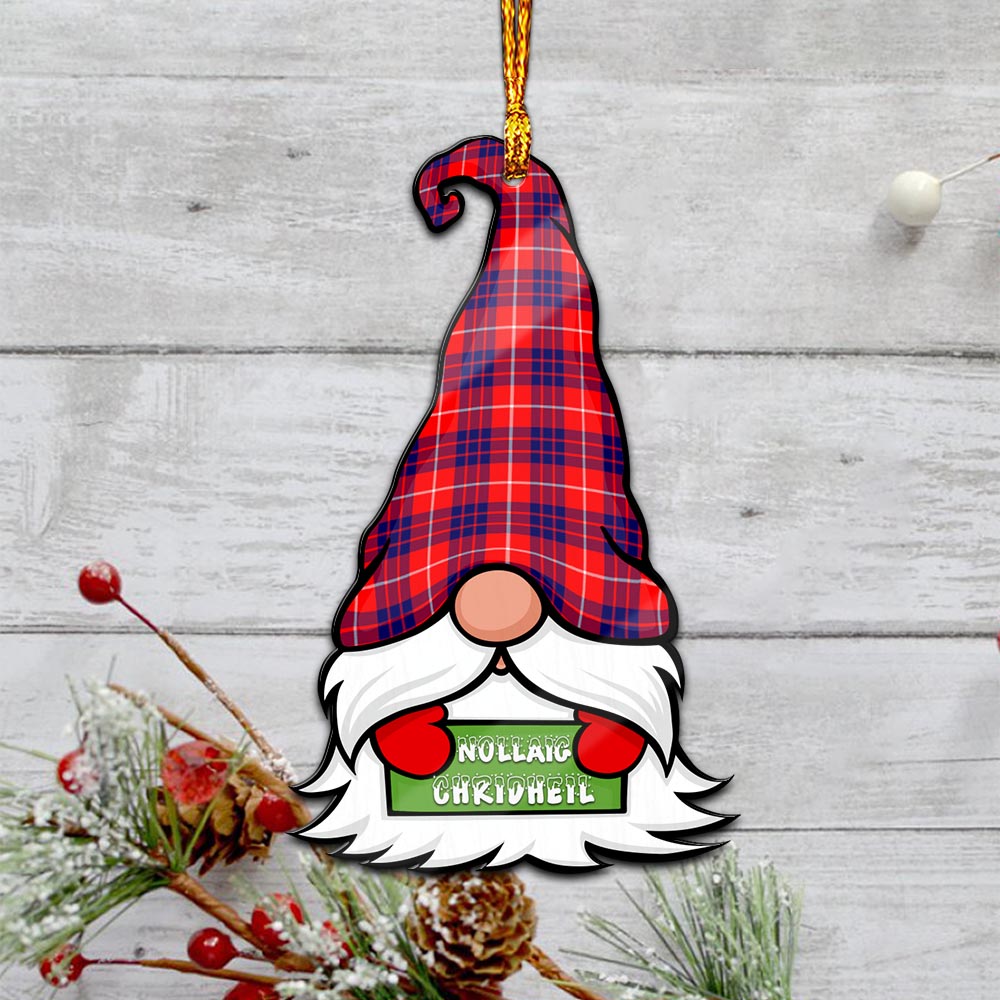 Hamilton Modern Gnome Christmas Ornament with His Tartan Christmas Hat - Tartan Vibes Clothing