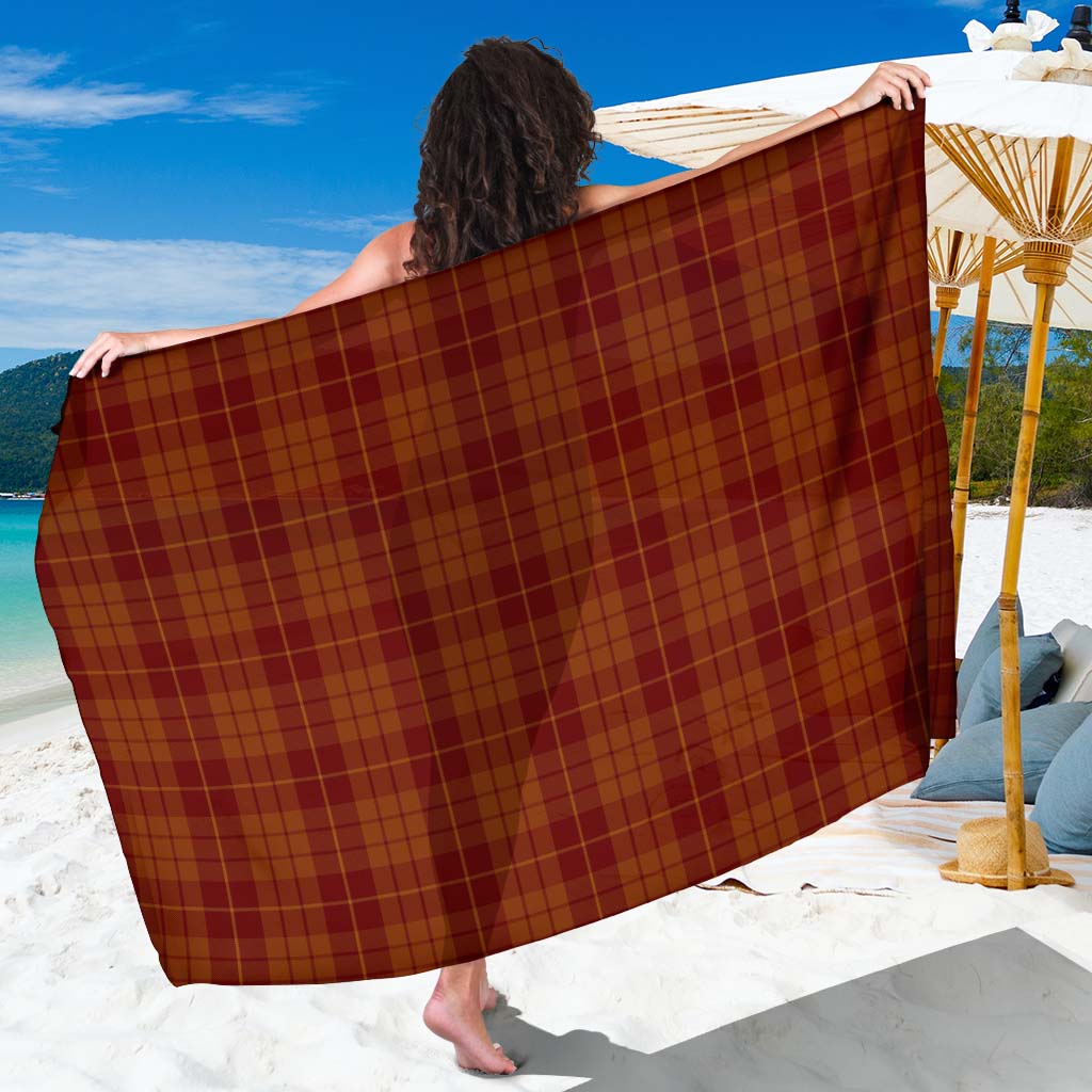 Tartan Vibes Clothing Hamilton Red Tartan Sarong