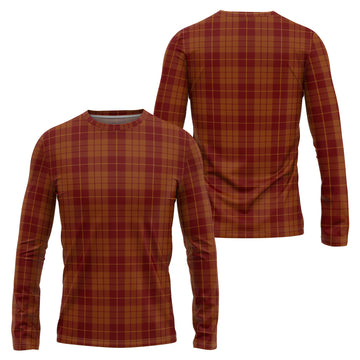 Hamilton Red Tartan Long Sleeve T-Shirt