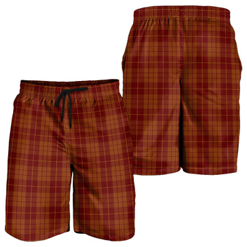 Hamilton Red Tartan Mens Shorts