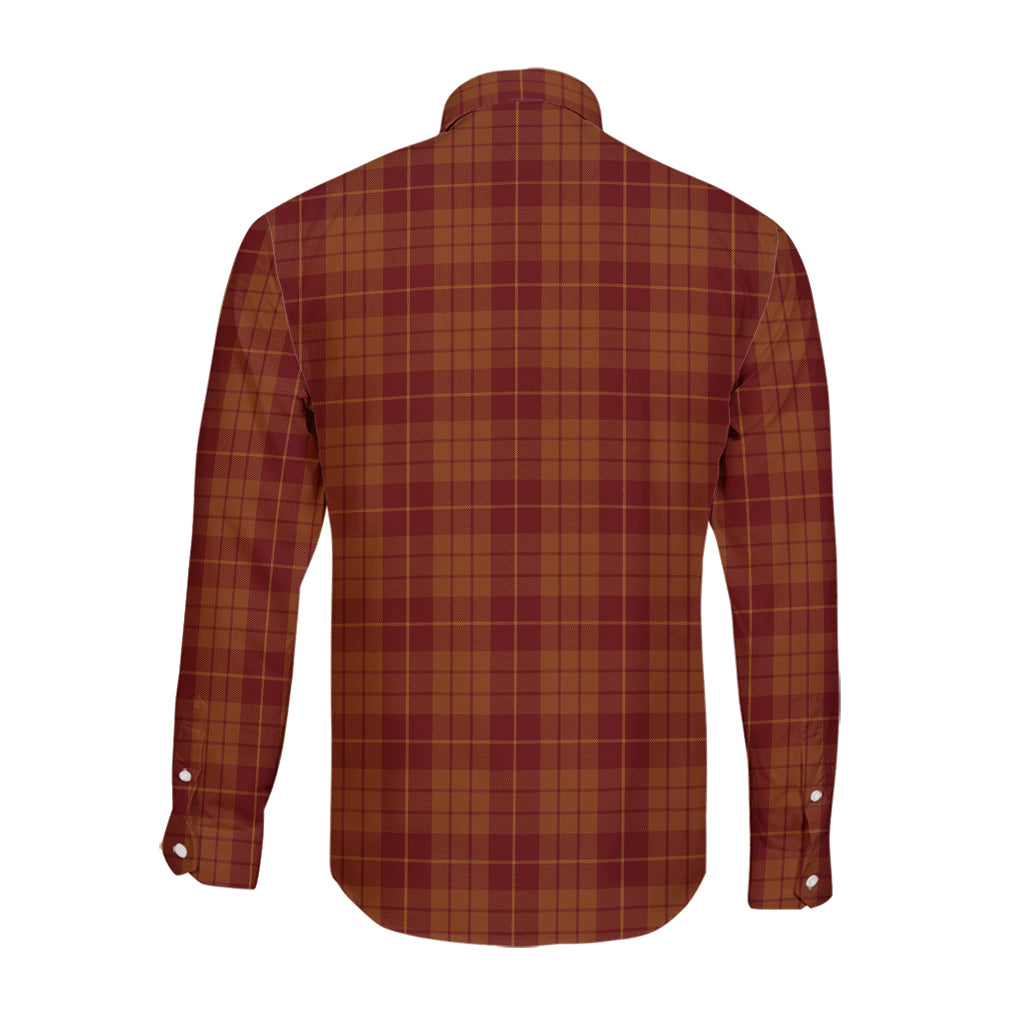 hamilton-red-tartan-long-sleeve-button-up-shirt-with-family-crest