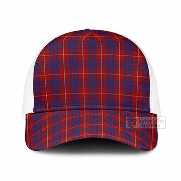 Hamilton Tartan Mesh Trucker Cap One Size (Adjustable) White - Tartan Vibes Clothing