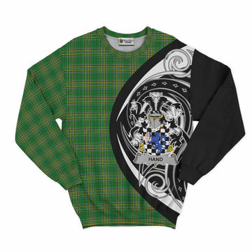Hand Irish Clan Sweatshirt Celtic Circle Style Unisex - Tartan Vibes Clothing