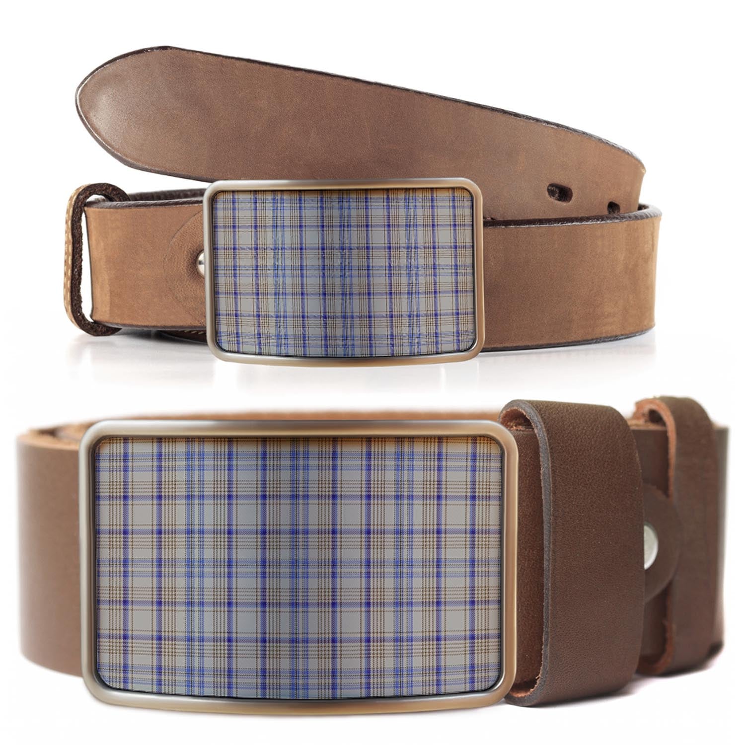 Tartan Vibes Clothing Handwriting Tartan Belt Buckles