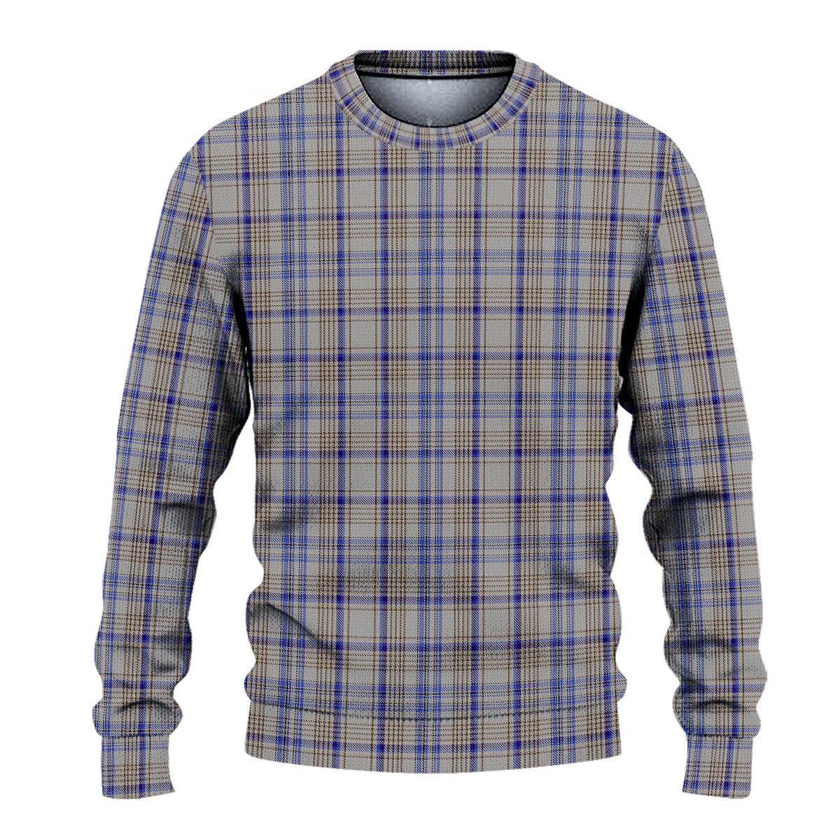 Handwriting Tartan Ugly Sweater - Tartan Vibes Clothing
