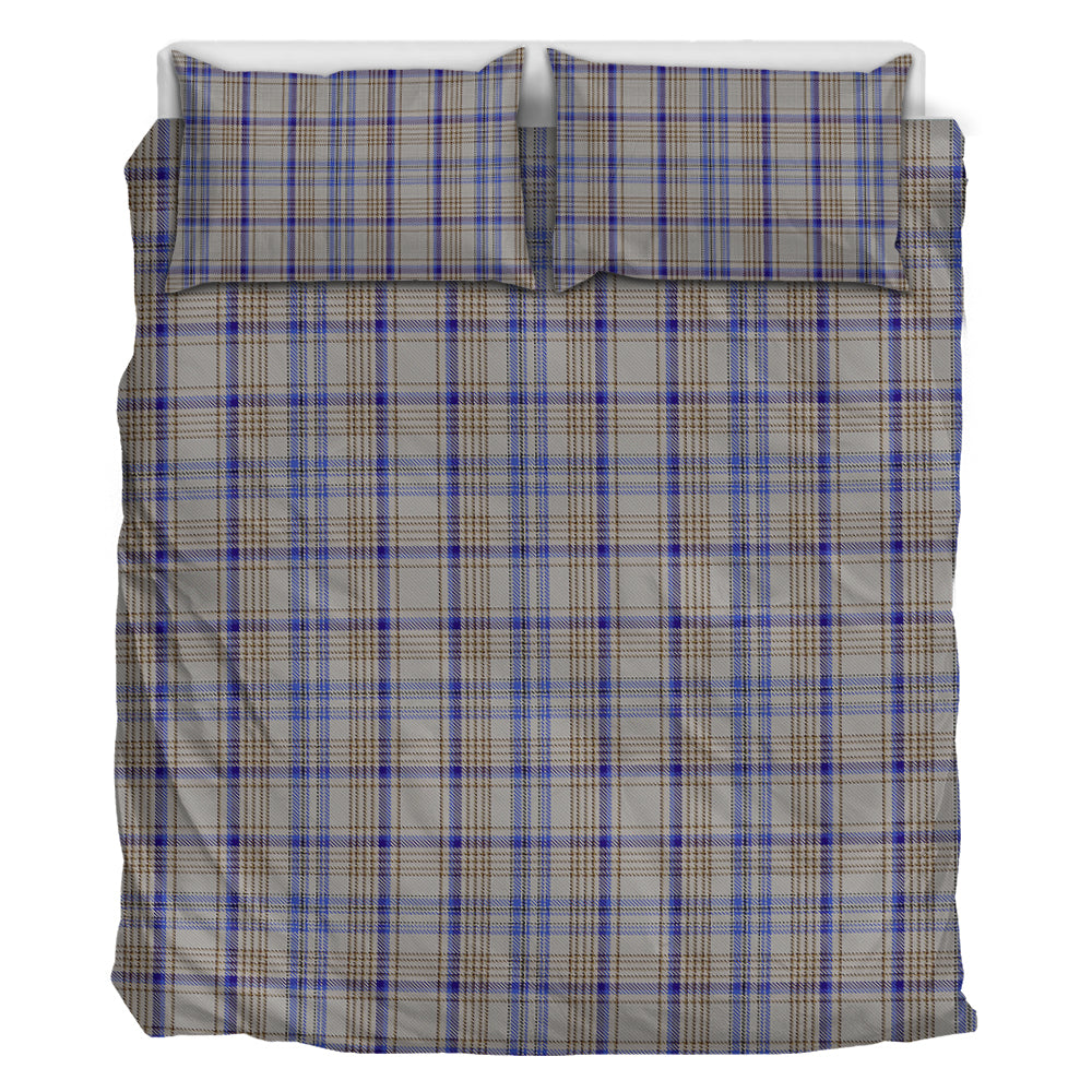 Handwriting Tartan Bedding Set - Tartan Vibes Clothing