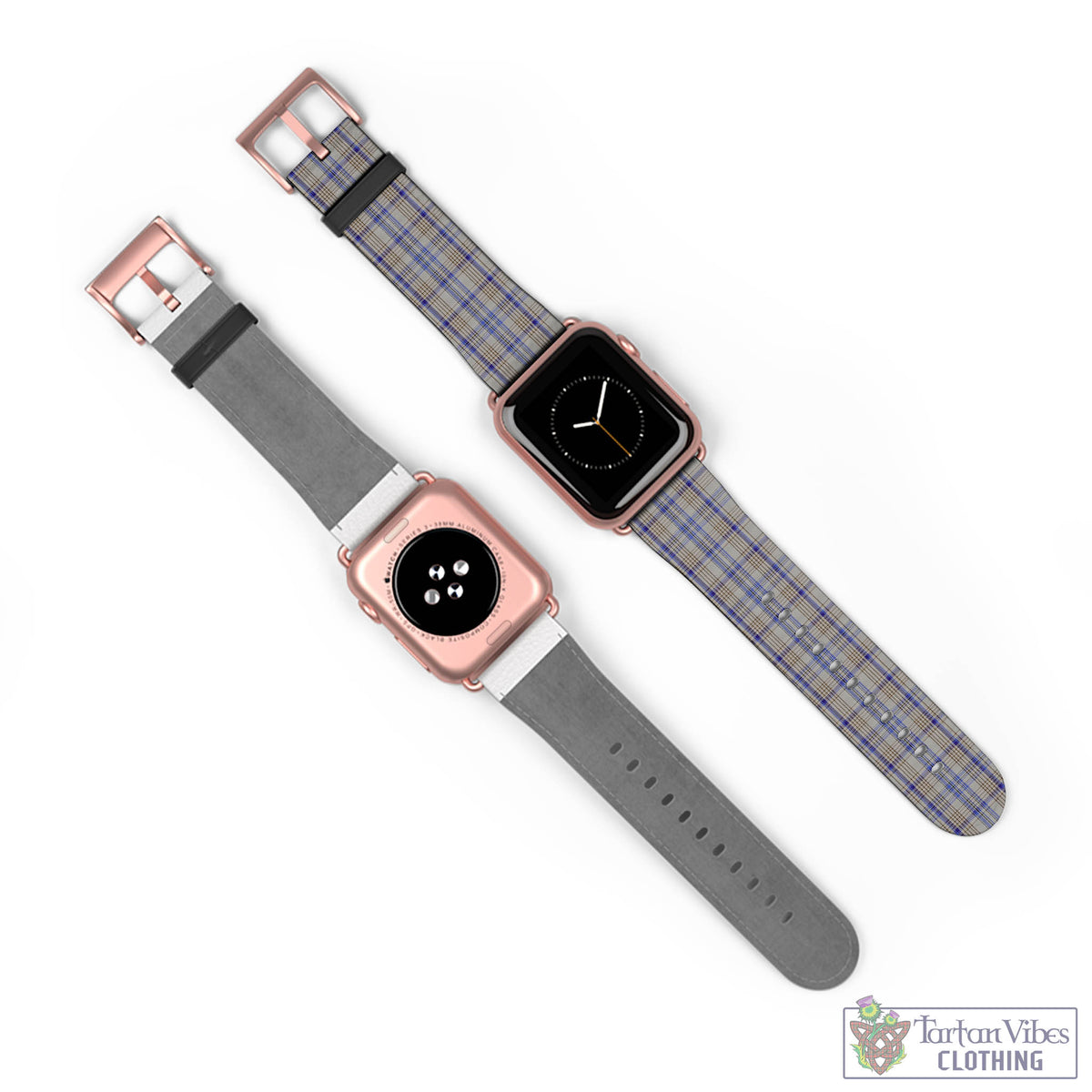 Handwriting Tartan Watch Band - Tartan Vibes Clothing