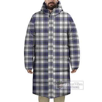 Hannay Tartan Long Down Jacket