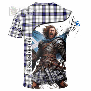 Hannay Crest Tartan T-Shirt Inspired by the Freedom of Scottish Warrior