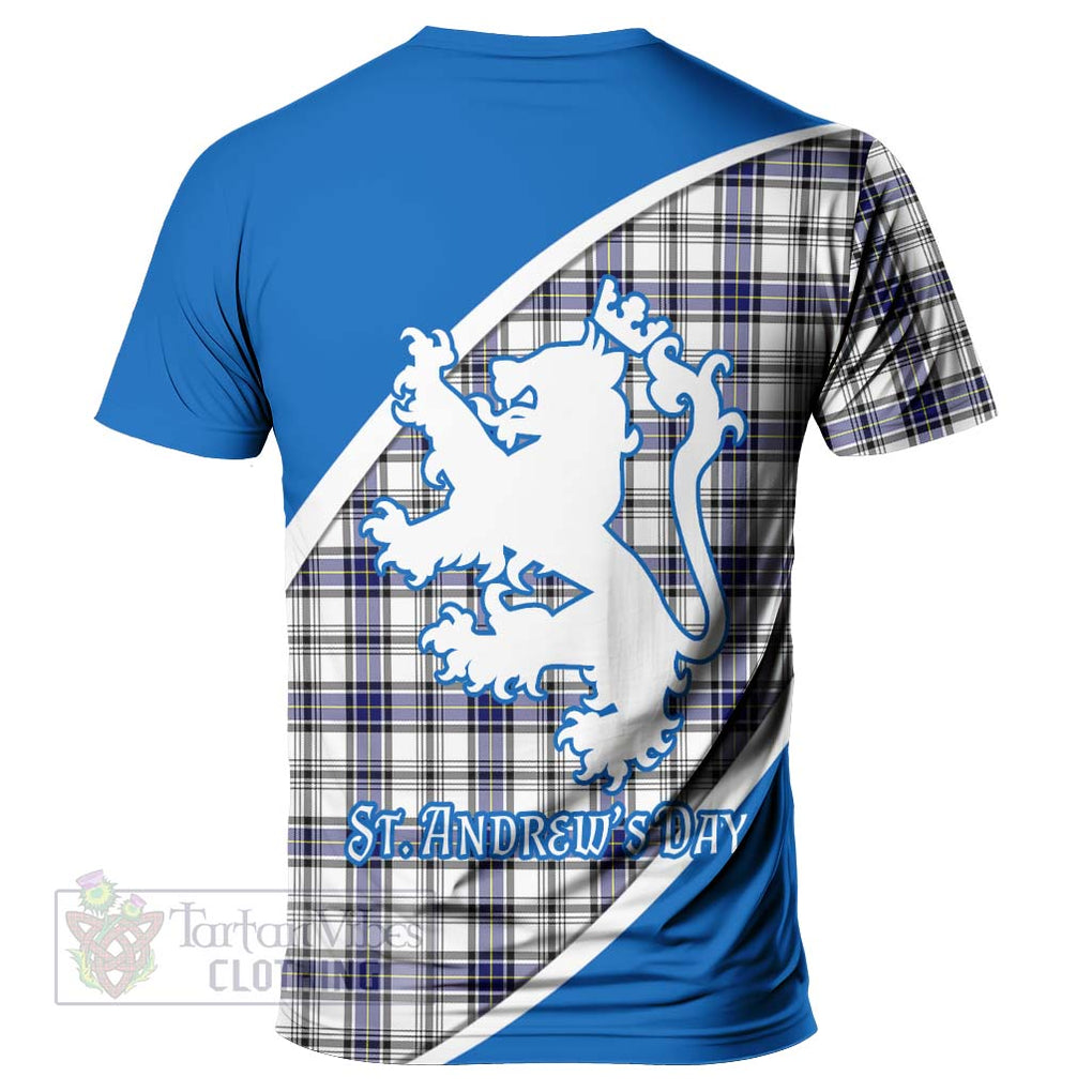 Tartan Vibes Clothing Hannay Family Crest Tartan T-Shirt Celebrate Saint Andrew's Day in Style