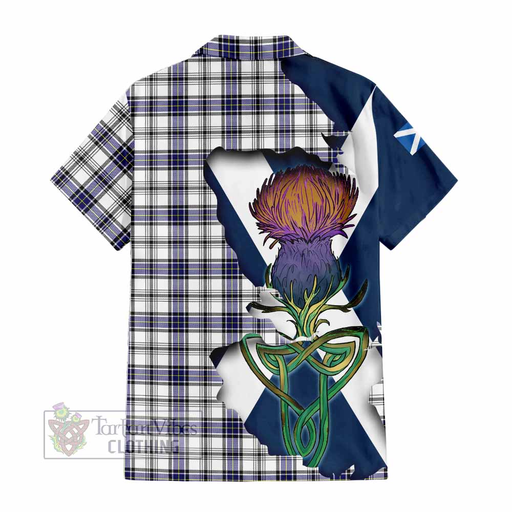 Hannay Tartan Family Crest Hawaiian Shirt Scottish Thistle Celtic Inspired - Tartan Vibes Clothing