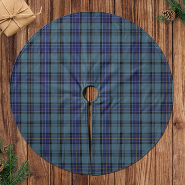 Hannay Blue Tartan Christmas Tree Skirt