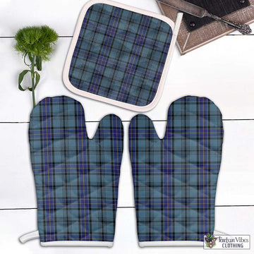 Hannay Blue Tartan Combo Oven Mitt & Pot-Holder