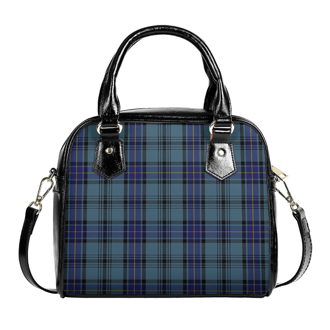 Hannay Blue Tartan Shoulder Handbags One Size 6*25*22 cm - Tartanvibesclothing