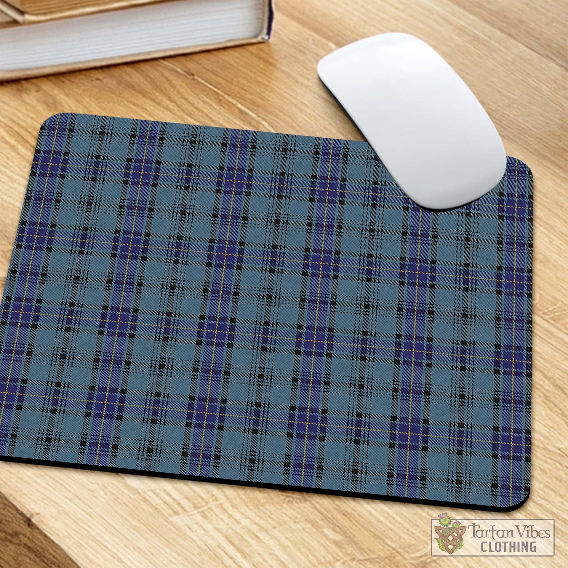 Tartan Vibes Clothing Hannay Blue Tartan Mouse Pad