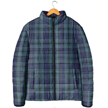 Hannay Blue Tartan Padded Jacket