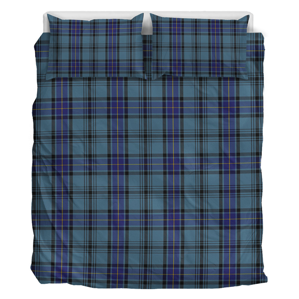 Hannay Blue Tartan Bedding Set - Tartan Vibes Clothing