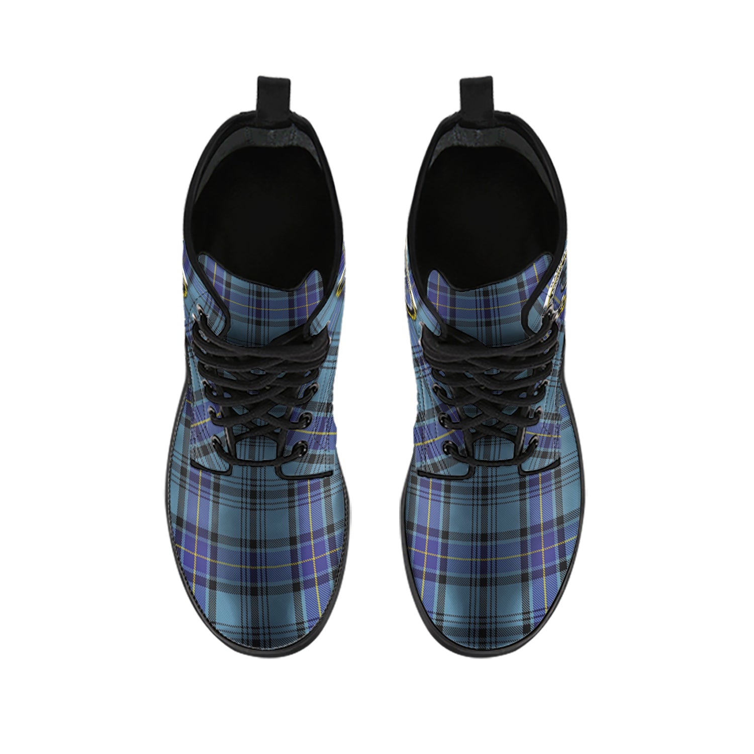 hannay-blue-tartan-leather-boots-with-family-crest