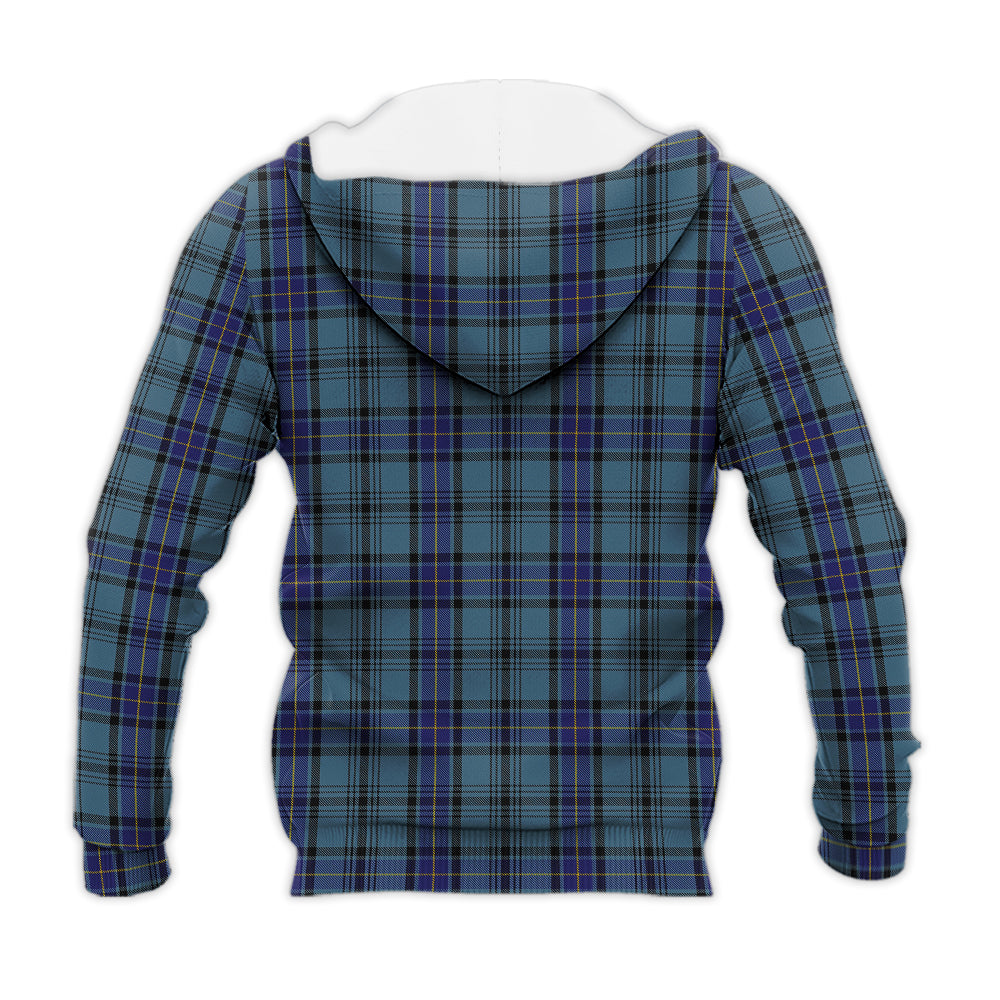 hannay-blue-tartan-knitted-hoodie-with-family-crest