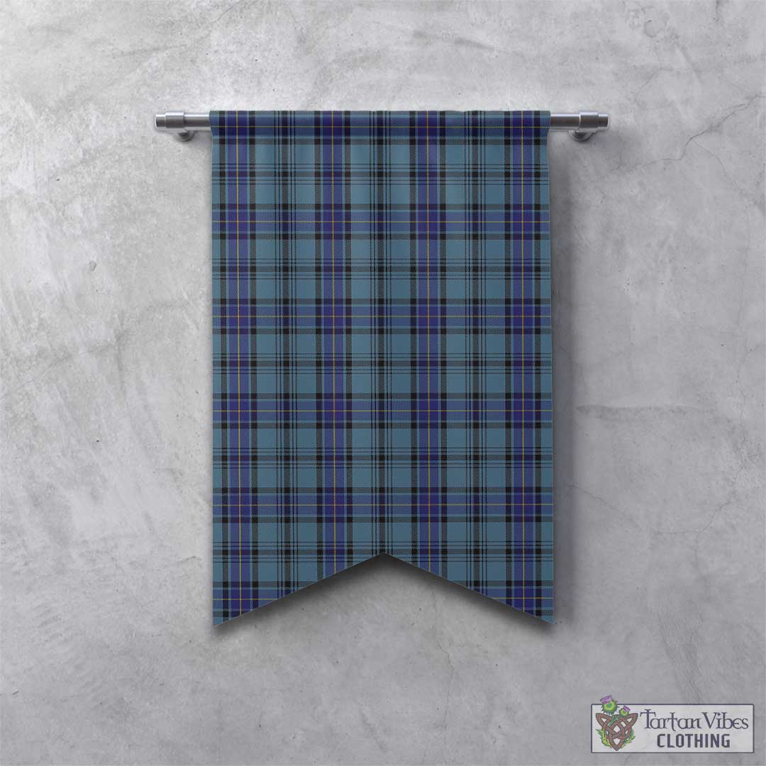 Tartan Vibes Clothing Hannay Blue Tartan Gonfalon, Tartan Banner