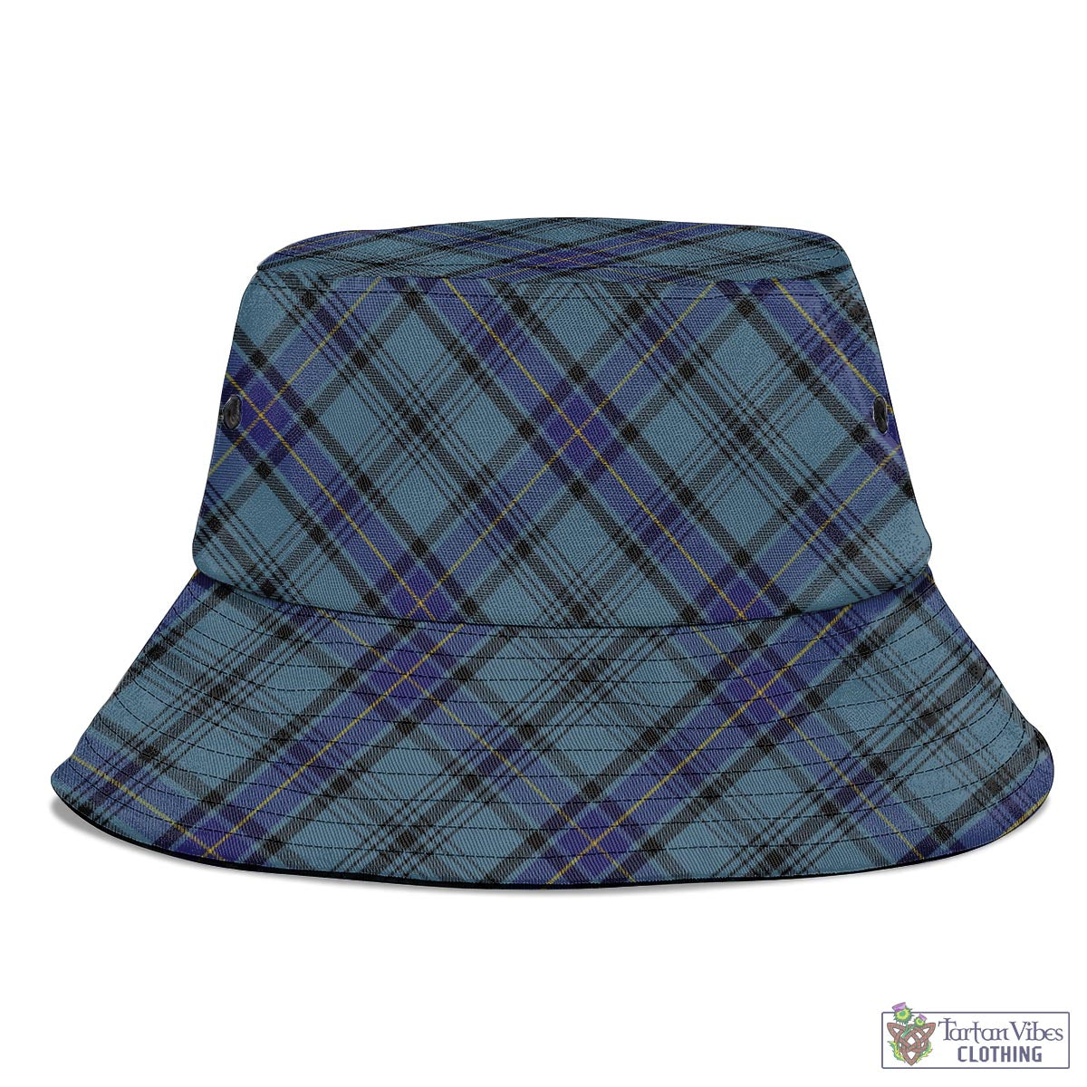 Tartan Vibes Clothing Hannay Blue Tartan Bucket Hat