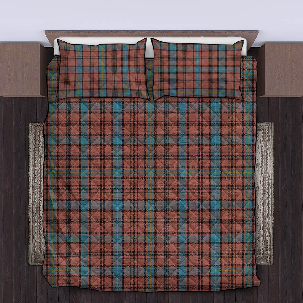 Hannay Dress Tartan Quilt Bed Set King - Tartan Vibes Clothing