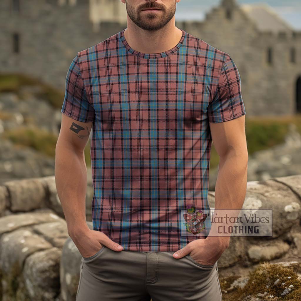 Hannay Dress Tartan Cotton T-Shirt Men's Shirt - Tartanvibesclothing Shop