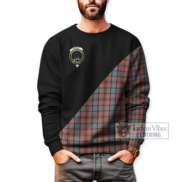 Hannay Dress Tartan Sweatshirt with Family Crest and Military Logo Style