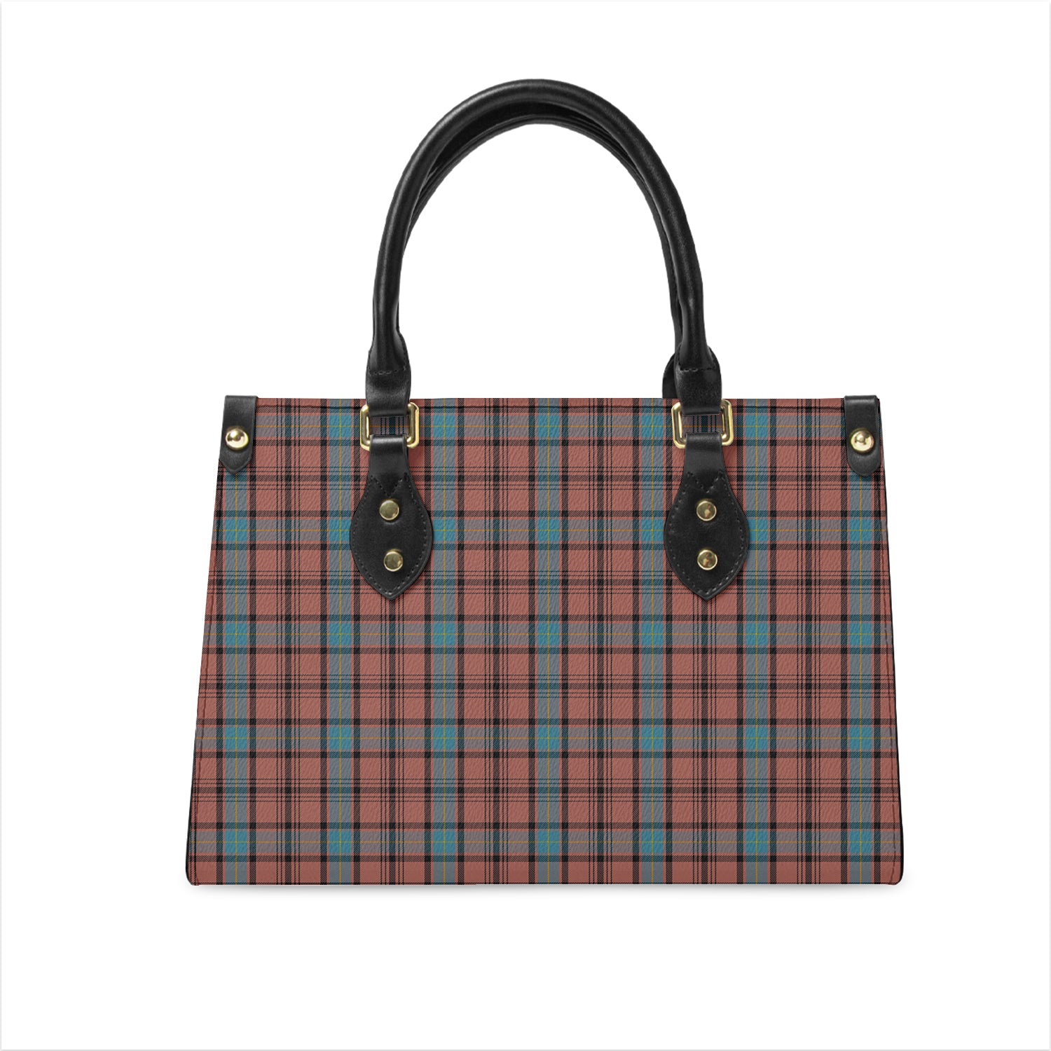 hannay-dress-tartan-leather-bag