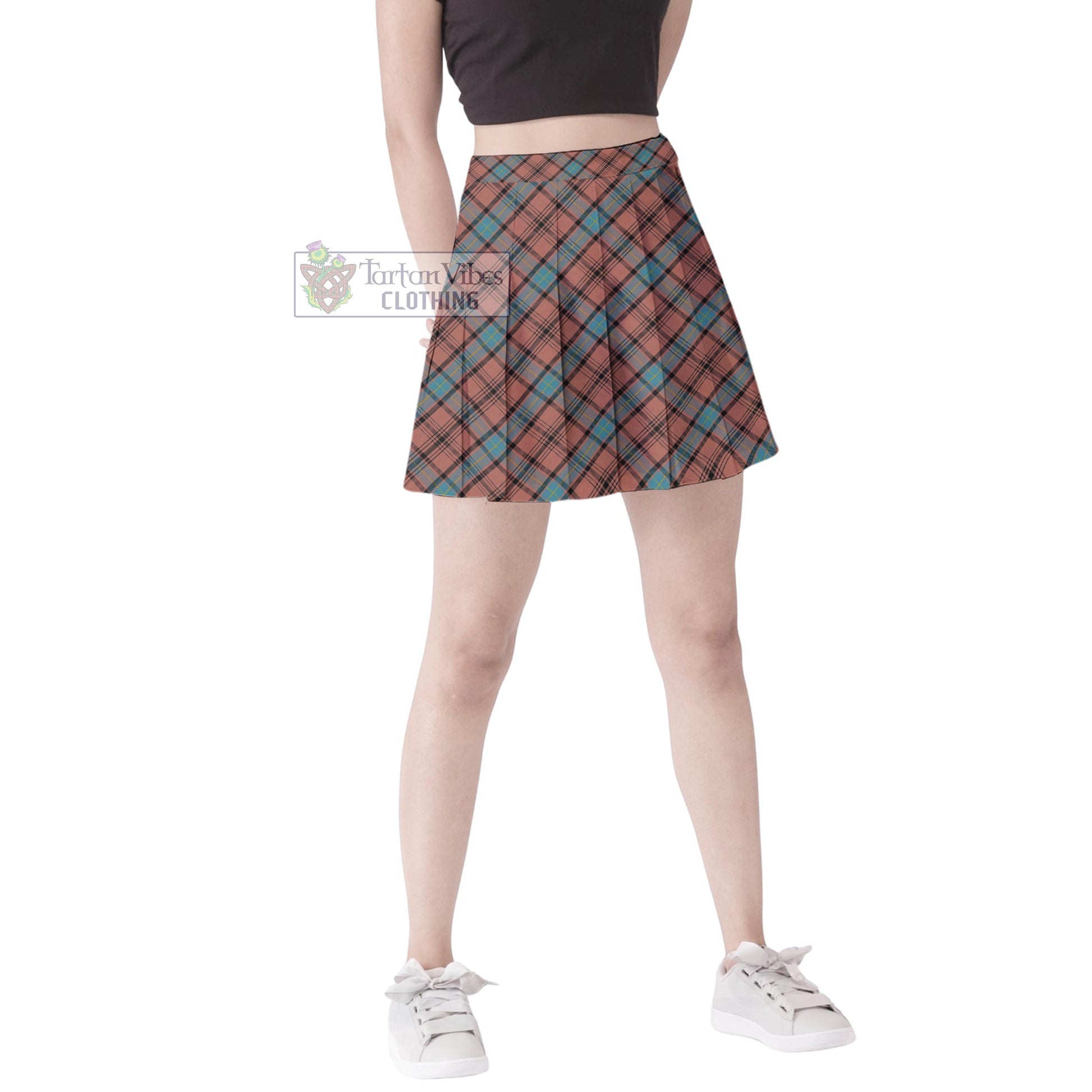 Tartan Vibes Clothing Hannay Dress Tartan Women's Plated Mini Skirt