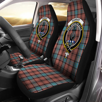 Hannay Dress Tartan Car Seat Cover with Family Crest