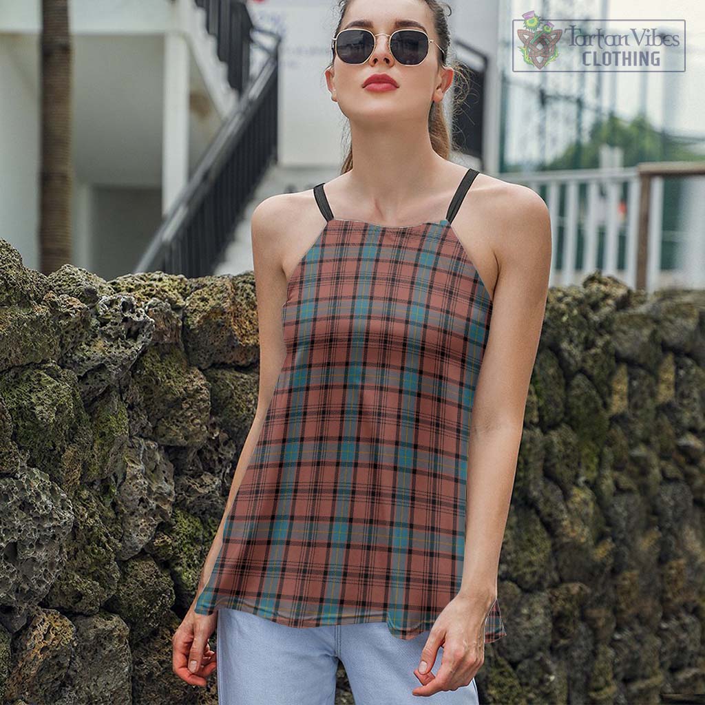 Tartan Vibes Clothing Hannay Dress Tartan Loose Halter Neck Camisole