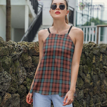 Hannay Dress Tartan Loose Halter Neck Camisole