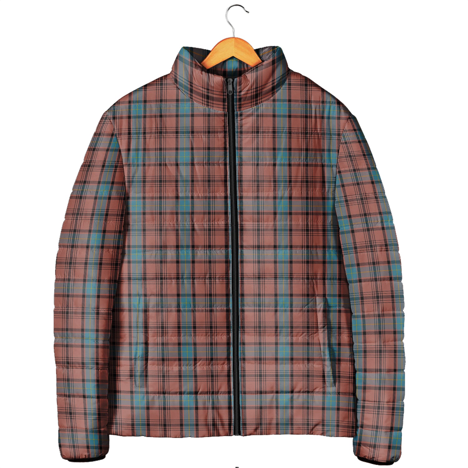 Hannay Dress Tartan Padded Jacket Men's Padded Jacket - Tartan Vibes Clothing